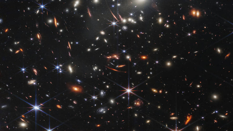 New Webb image #1, the SMACS galaxy cluster