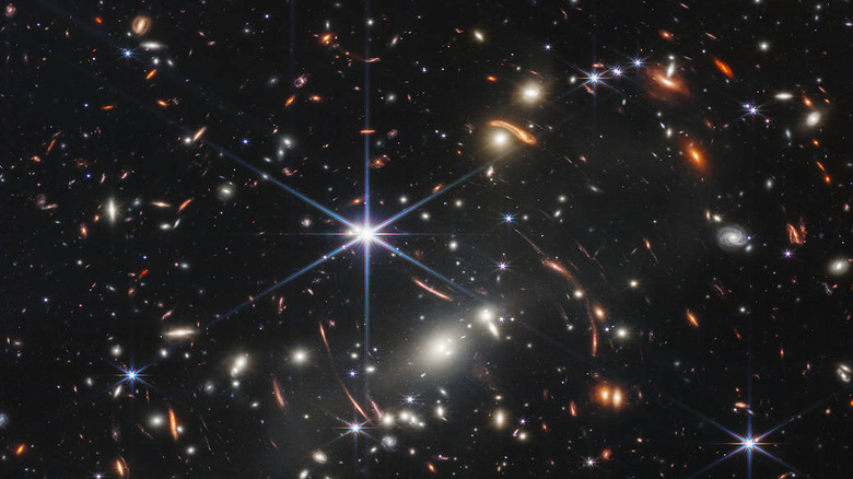 New Webb image #1, the SMACS galaxy cluster