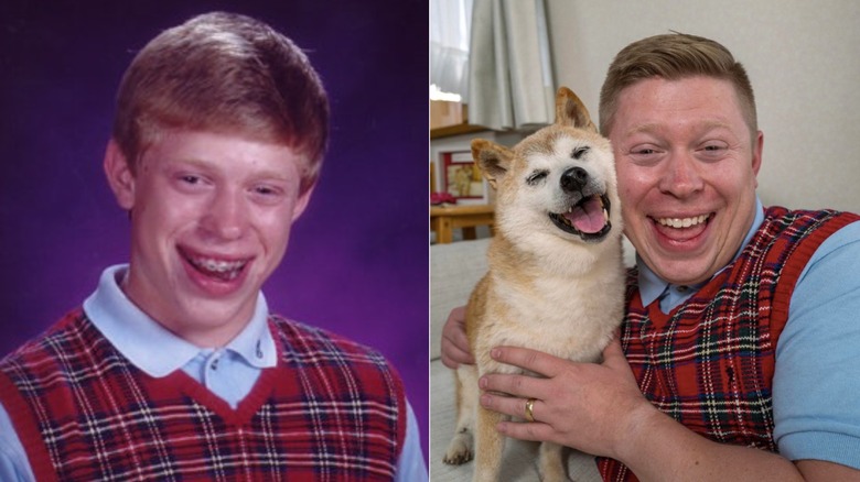 Bad Luck Brian and Brian older with Doge