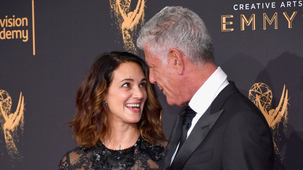 Anthony Bourdain and Asia Argento