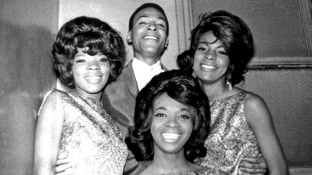 Marvin Gaye with singers