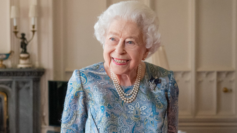 Queen Elizabeth at Windsor Castle