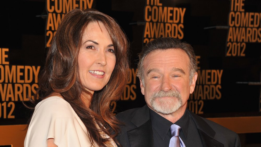 Robin Williams and Susan Schneider Williams