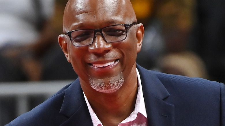 Clyde Drexler in August 2022