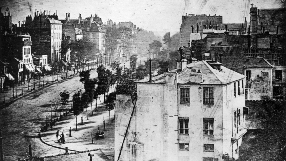 Boulevard du Temple, 1838