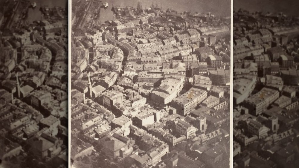 Boston, as the Eagle and the Wild Goose See It, James Wallace Black, 1860