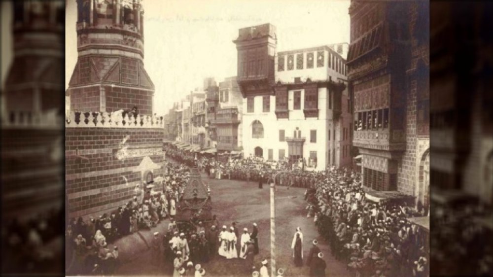 Mecca in 1881, possibly taken by Muhammad Sadiq Bey