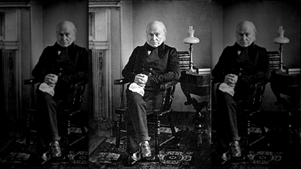 John Quincy Adams. Copy of 1843 Daguerreotype by Philip Haas