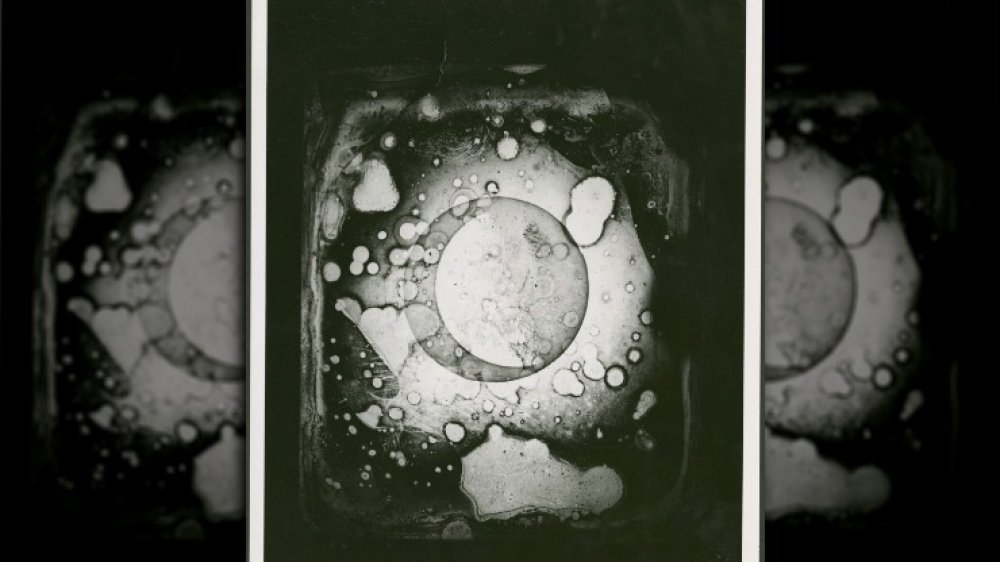 John W. Draper's Moon Daguerreotype. It was taken on March 26, 1840 from the rooftop observatory at New York University.