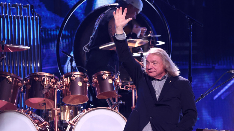 Lou Gramm performing at the 2024 Rock & Roll Hall of Fame event