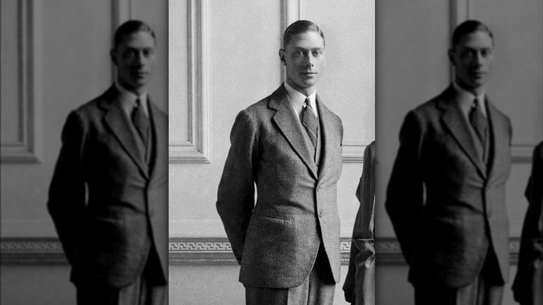 Albert, Duke of York - later King George VI - with Lady Elizabeth Bowes-Lyon - later Queen Elizabeth 1923