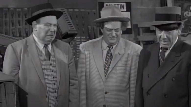 Three Stooges and Joe Besser crying