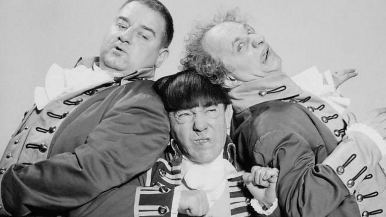 Three Stooges promo Moe Larry Curly-Joe