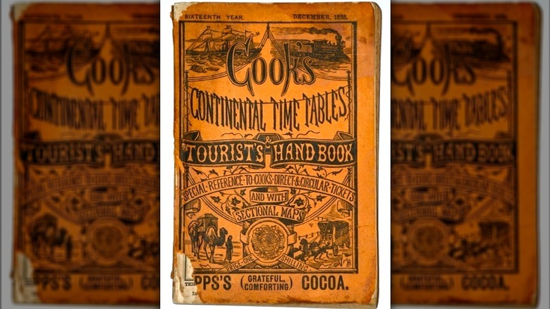 Thomas Cook and Son handbook orange