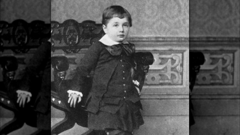 Albert Einstein as a child 