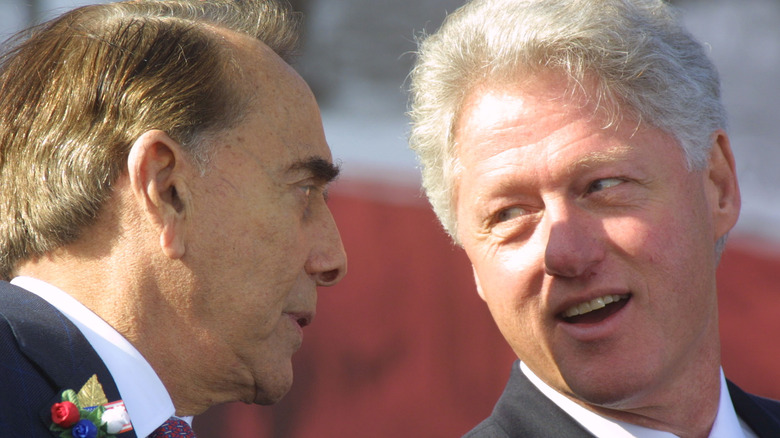 Bob Dole and Bill Clinton