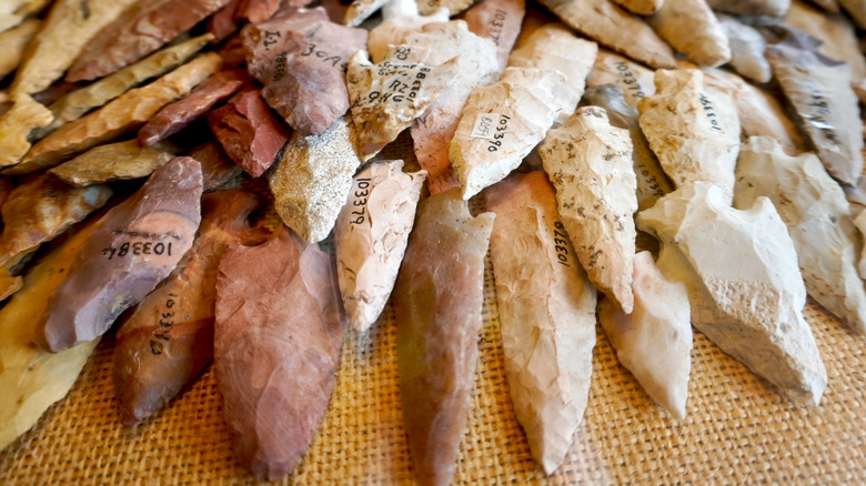 Arrowheads from Archaic period