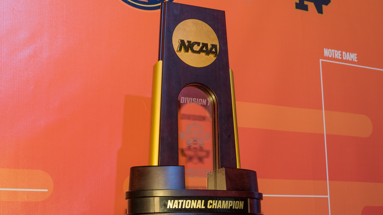 ncaa championship trophy