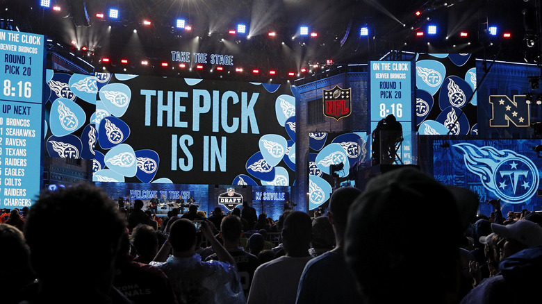 2019 Nashville NFL Draft stage