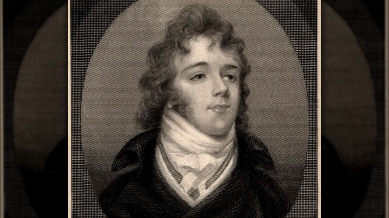 etching of Beau Brummell