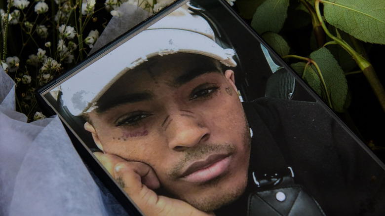 XXXTentacion memorial photo