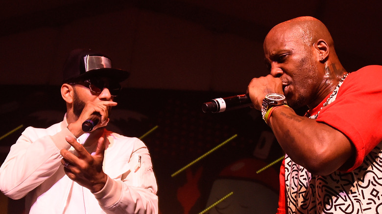 DMX and Swizz Beatz perform