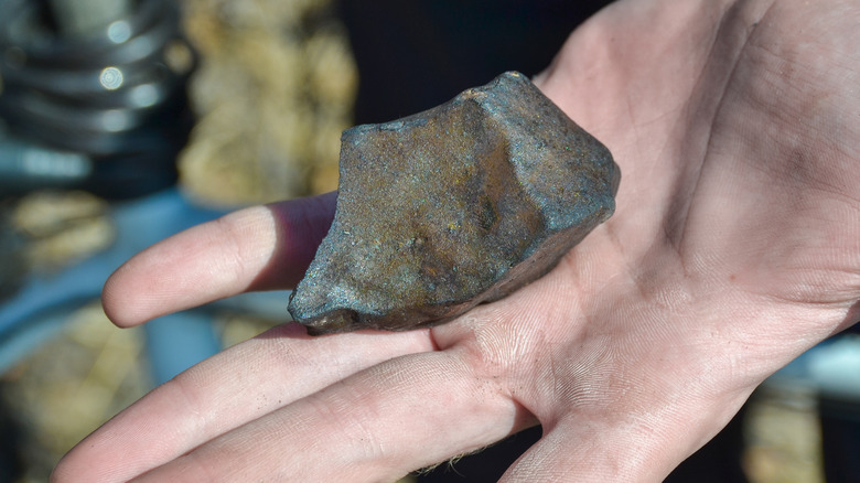 A chunk of the Russian meteor 