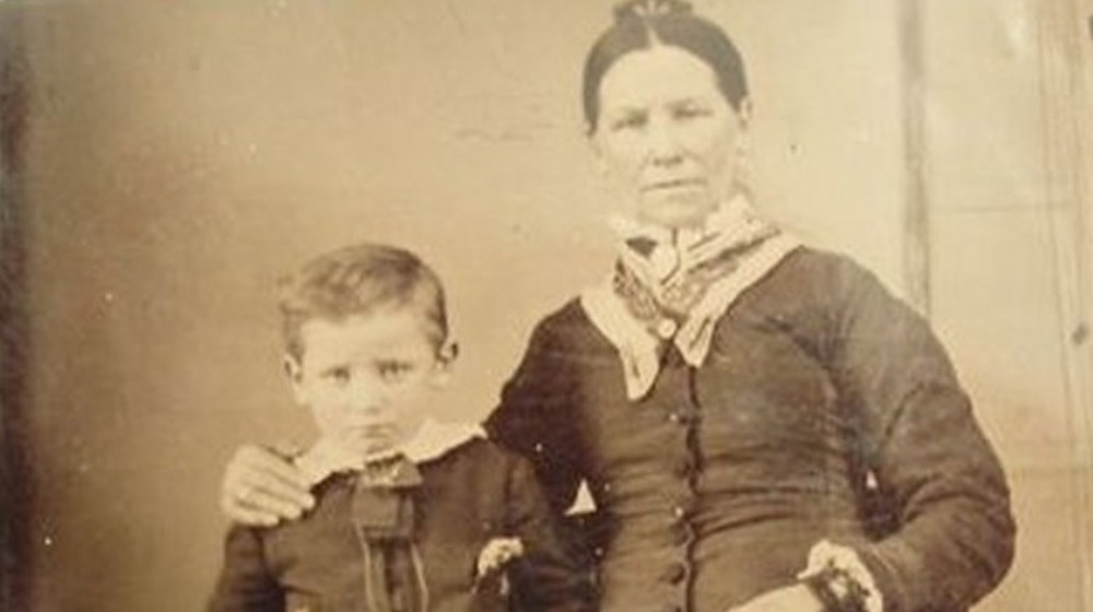 Wyatt Earp during his childhood