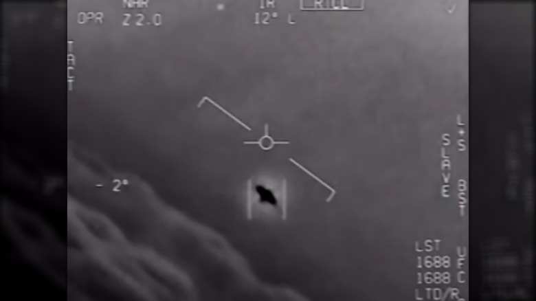 Unidentified aerial phenomena on video