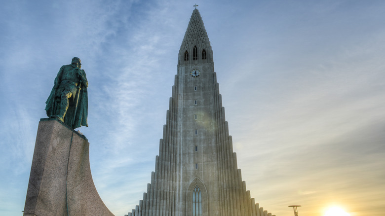 Leif Ericsson statue in Reykjavík