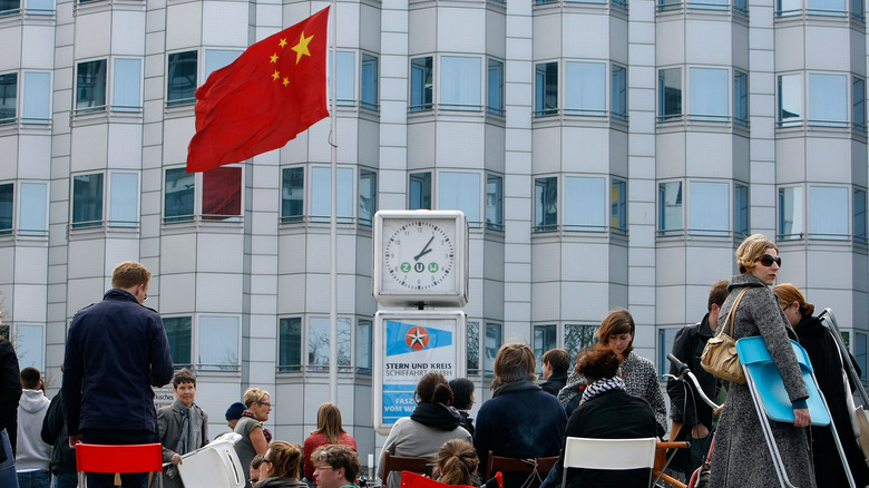 Protest of an unfair arrest in China