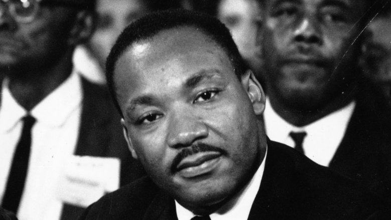 Martin Luther King Jr. neutral in dark suit