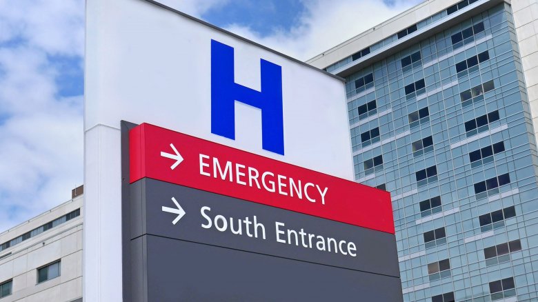 Hospital sign