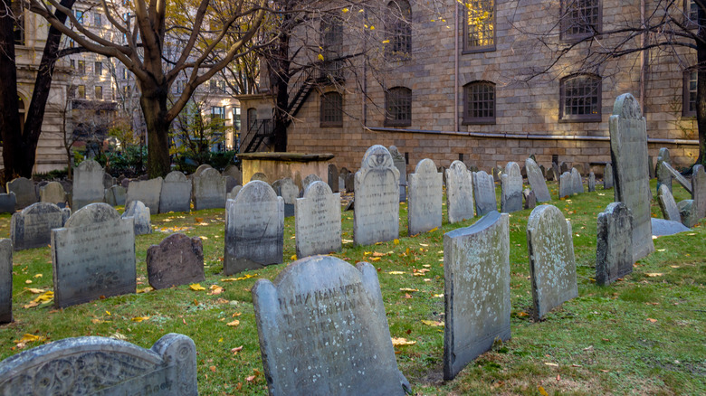 King's Chapel Burial ground Boston