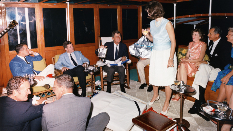 JFK's private birthday party 1963