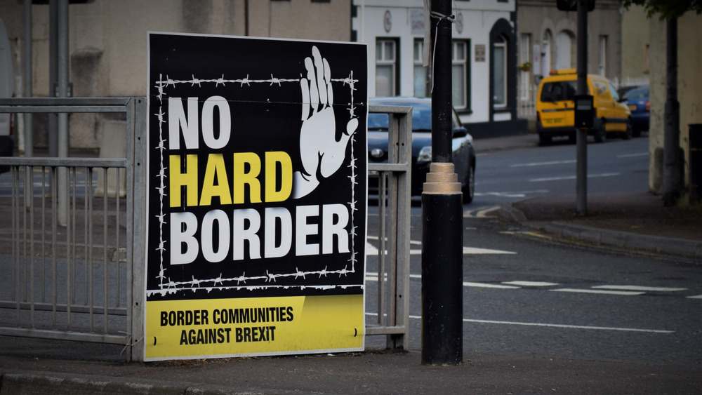 No Hard Border poster