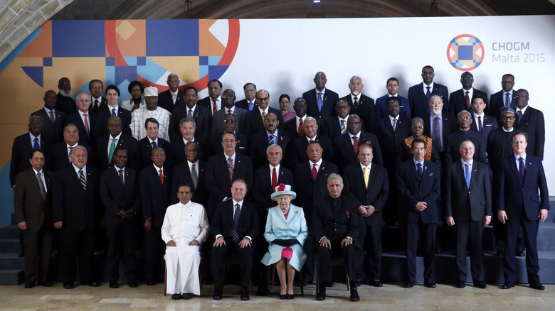 Elizabeth II at Commonwealth meeting