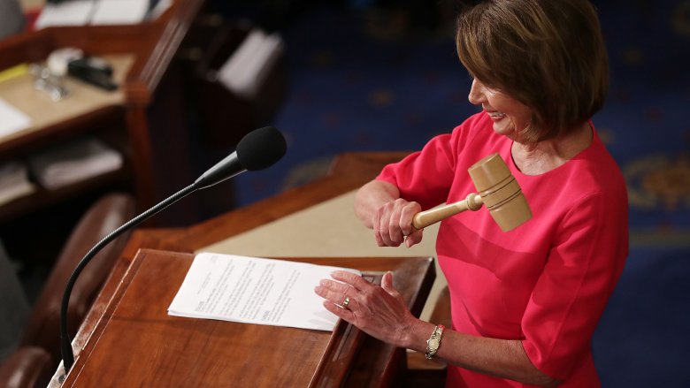 nancy pelosi house of reps gavel