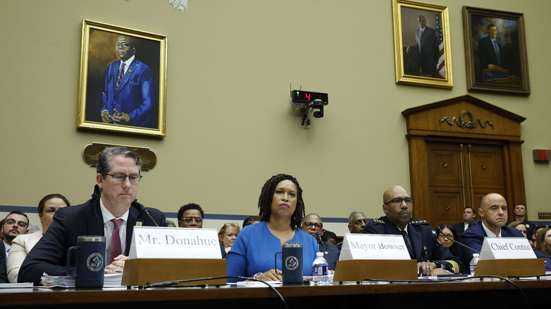 Members of DC city council at congressional hearing