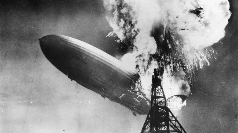 Photo of the Hindenburg disaster