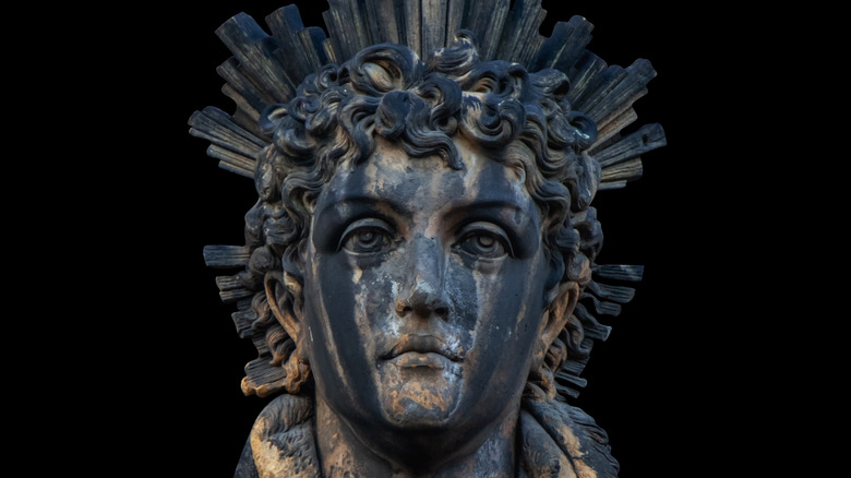 Helios statue