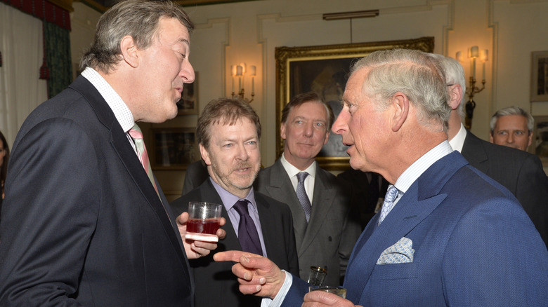 Stephen Fry and Prince Charles