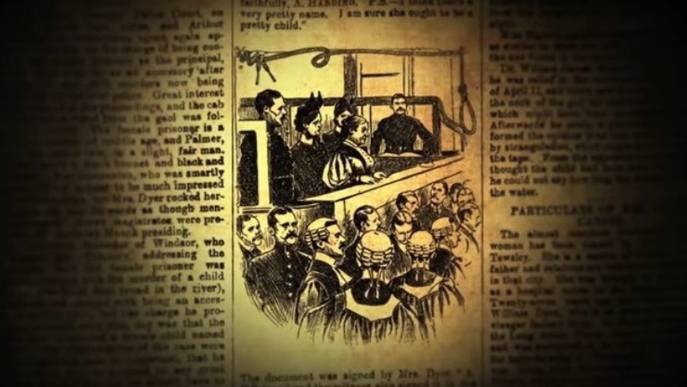 Amelia Dyer on trial