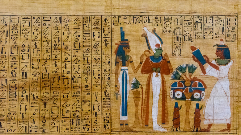 Egyptian papyrus 