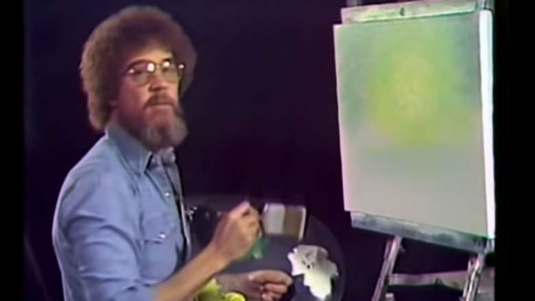 1st Joy of painting Bob ross