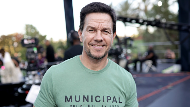 Mark Wahlberg smiling