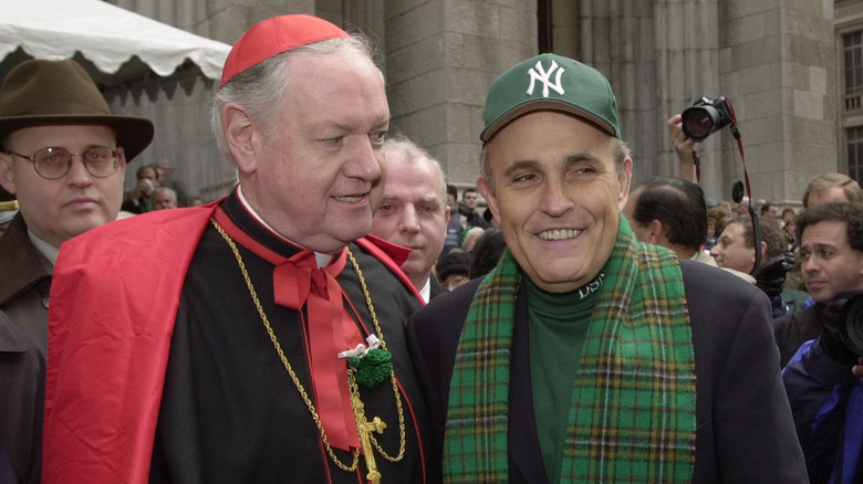 Giuliani w/Egan, 1996