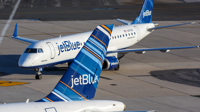 Jet Blue airplanes