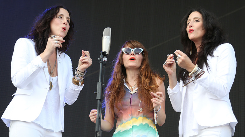 jenny lewis and watson twins onstage