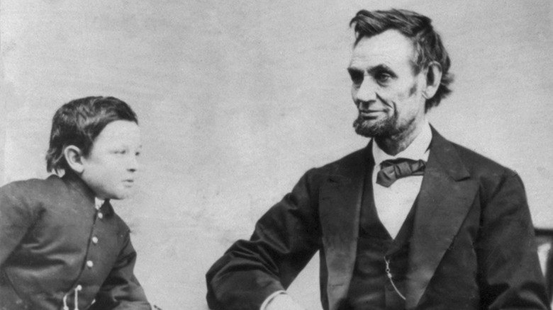 Tad Lincoln faces his dad